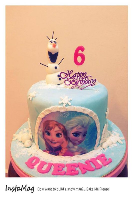 Do you wanna build a snowman cake? By Cake Me Please