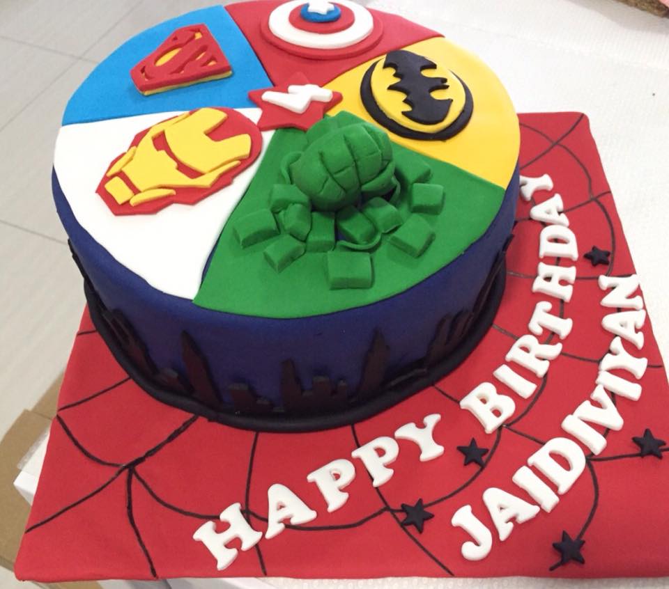 Superhero cake by The Quirky Taste, Ampang