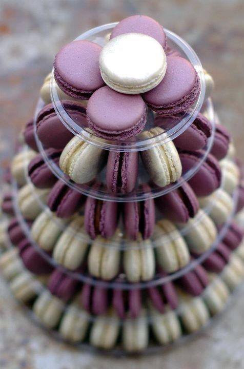 Macaron tower by Elite Catering
