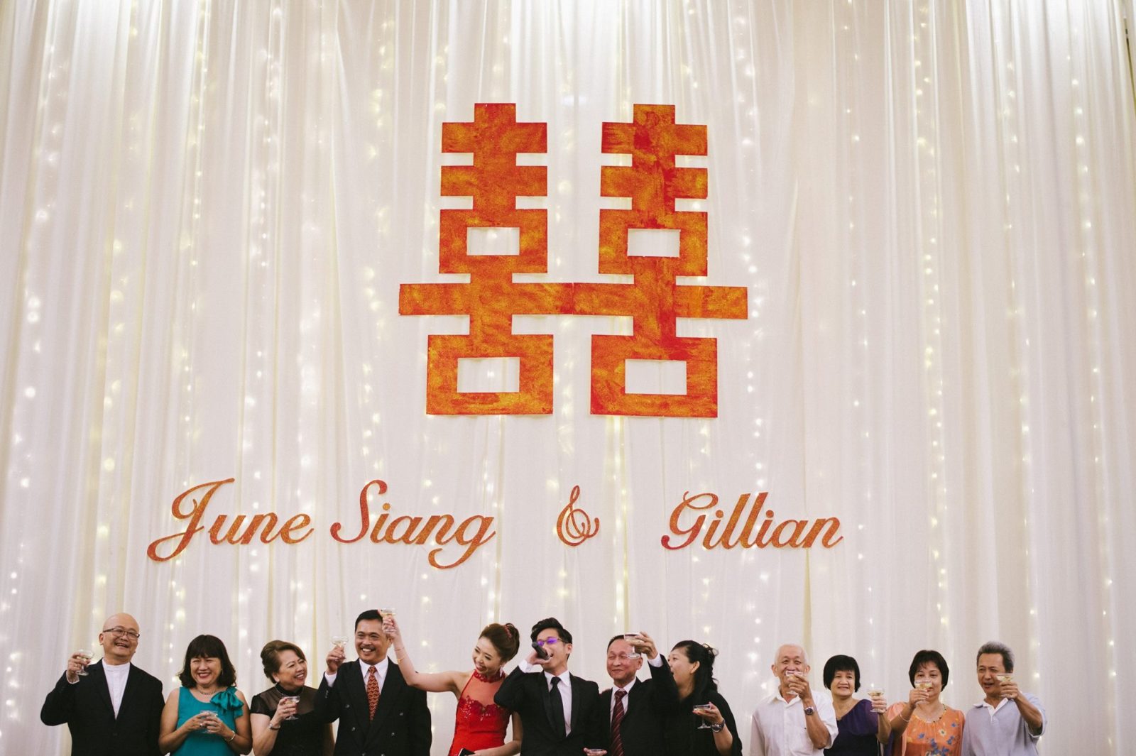 Wedding banquet photography by Irvin Studio