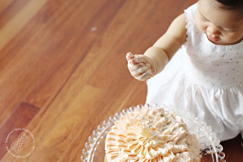 cake smash | Samantha Yong Photography