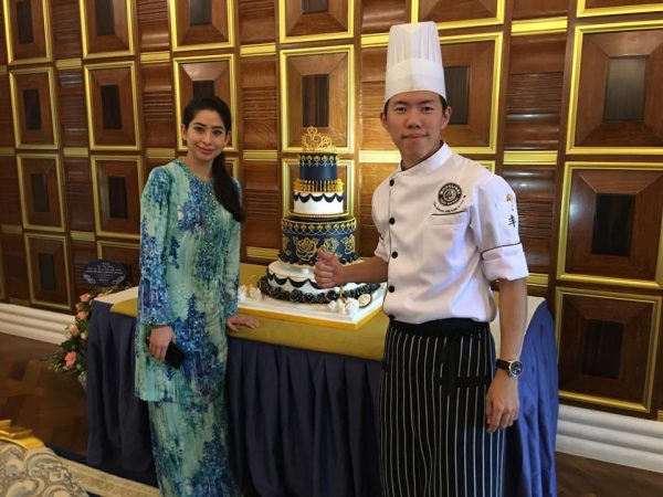 Birthday cake for HRH Johor princess Tunku Tun Aminah