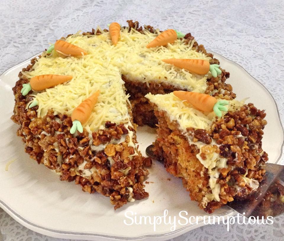 Carrot Cake by SimplyScrumptious by Julie Tan