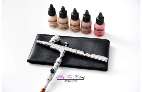 Airbrush makeup artists's kit. By Abby Foo Makeup. Source. 