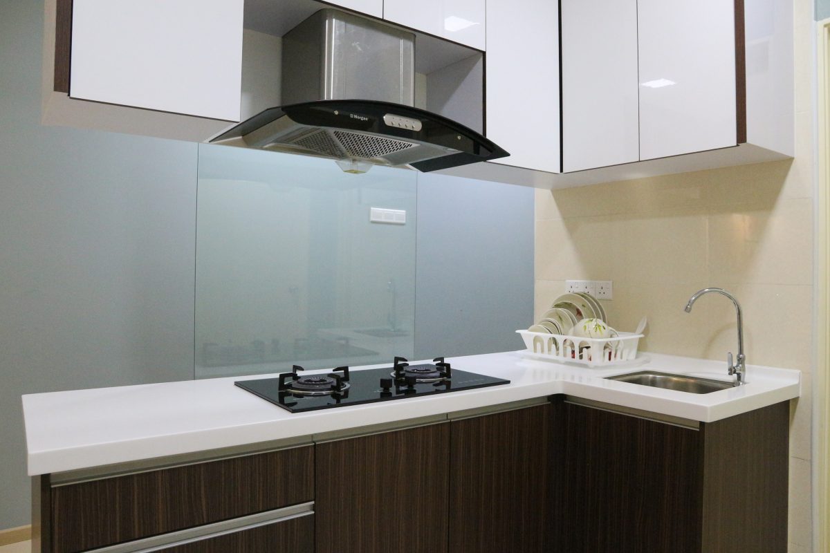 vista alam interior design homestay - kitchen