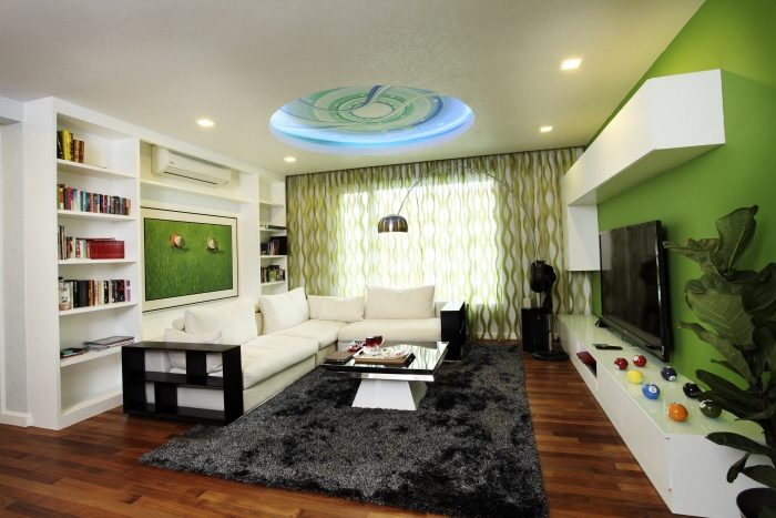 Semi D House in Rafflesia, Damansara Perdana. Project by: Hatch Design