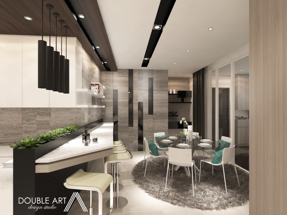 Condominium in Sunway Vivaldi, Mont Kiara by Double Art Design Studio