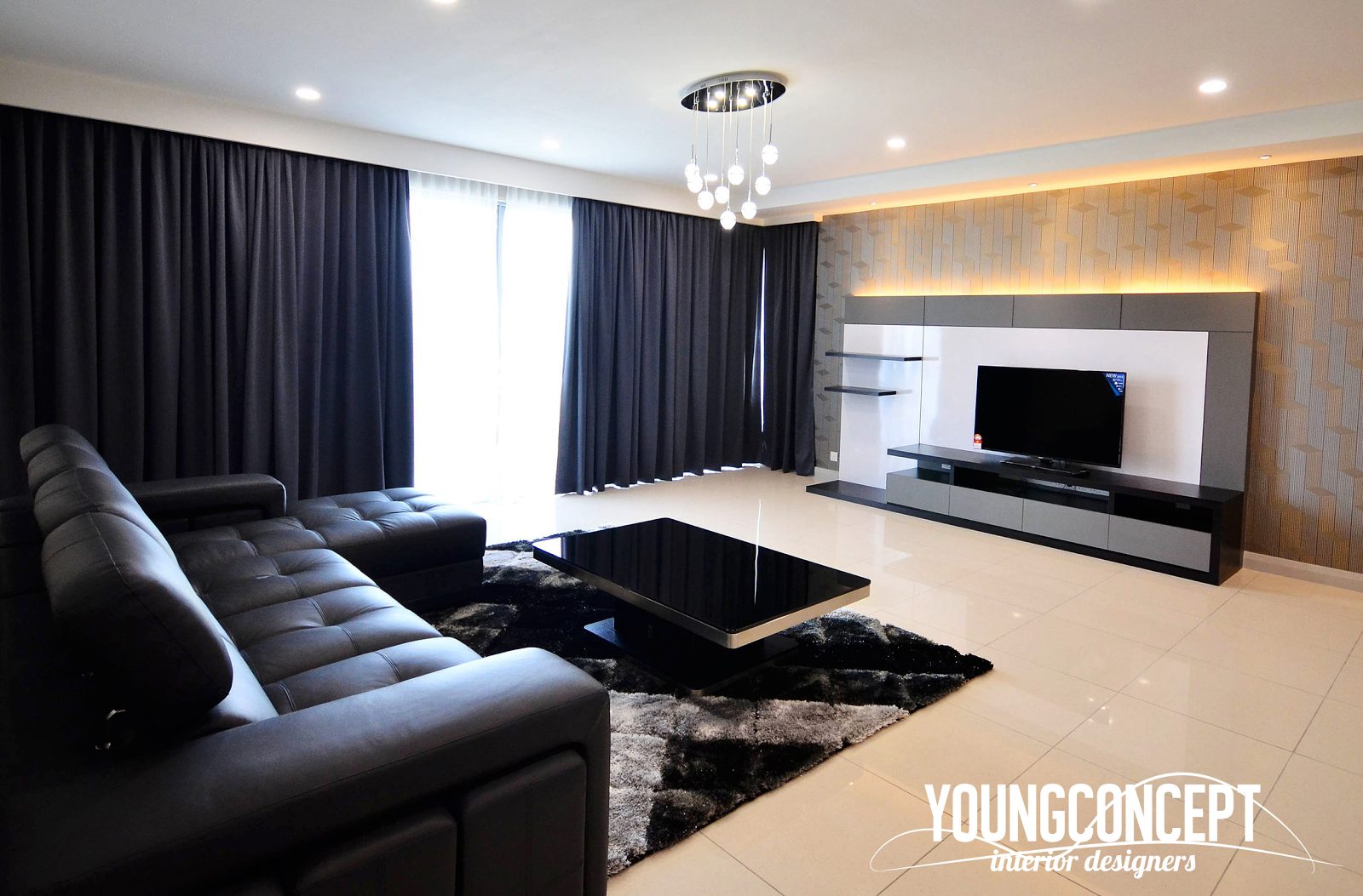 Condominium in Westside 2, Desa Park City. Project by: Young-concept-design-sdn-bhd