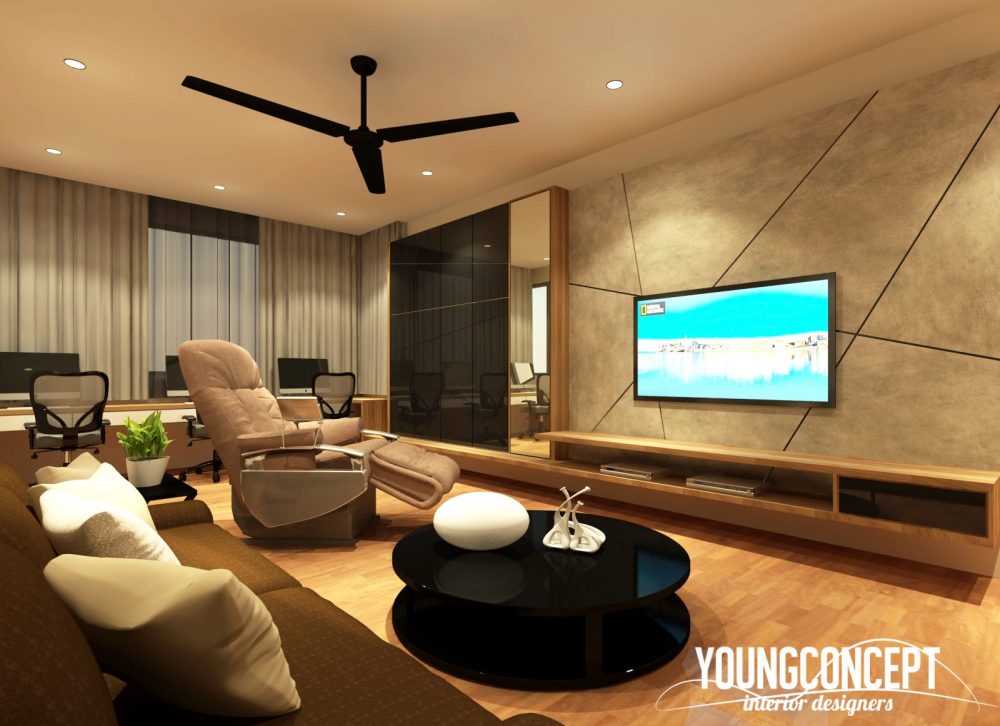 Semi Detached House in SD Villa, Shah Alam. Project by: Young-concept-design-sdn-bhd