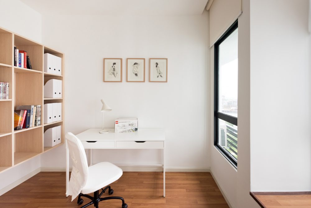 Scandinavian design for a study in La Costa Condominium, Bandar Sunway by Pocket Square