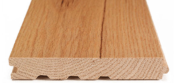 Solid wood flooring plank. Source