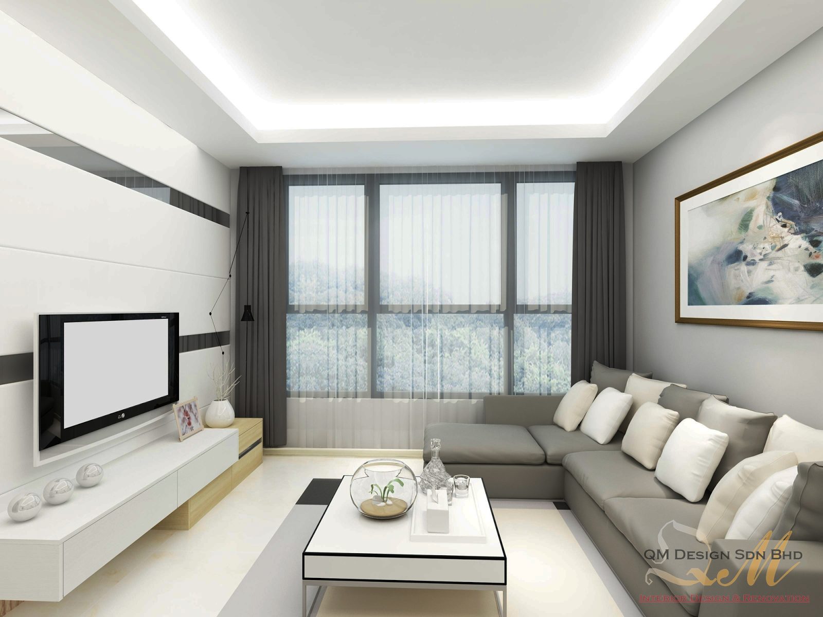 Condominium in Cheras. Project by: QM-design-sdn-bhd