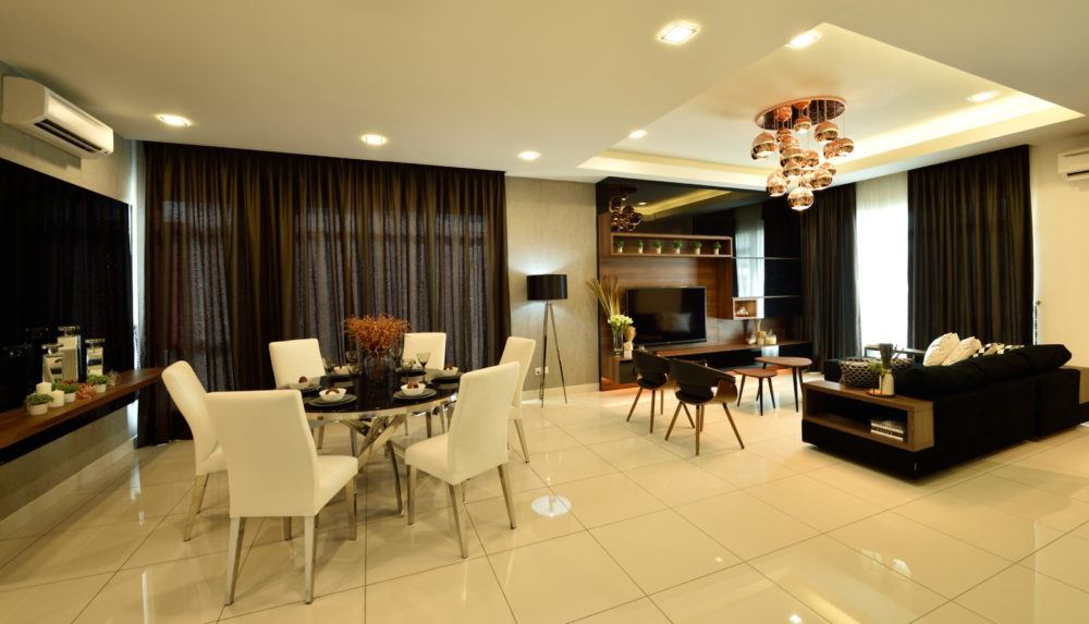 Bungalow in Serene Residence RT2, Rawang by Nice Style Interior Design