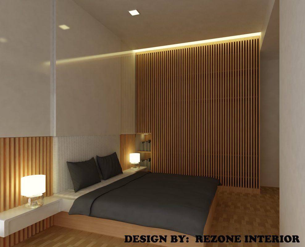 Platform Bed Concept for The Chan Family. Project by: Rezone Interior Design