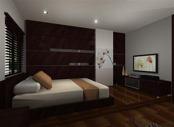 Concept for Terrace House Bedroom. Project by: Dans De Design
