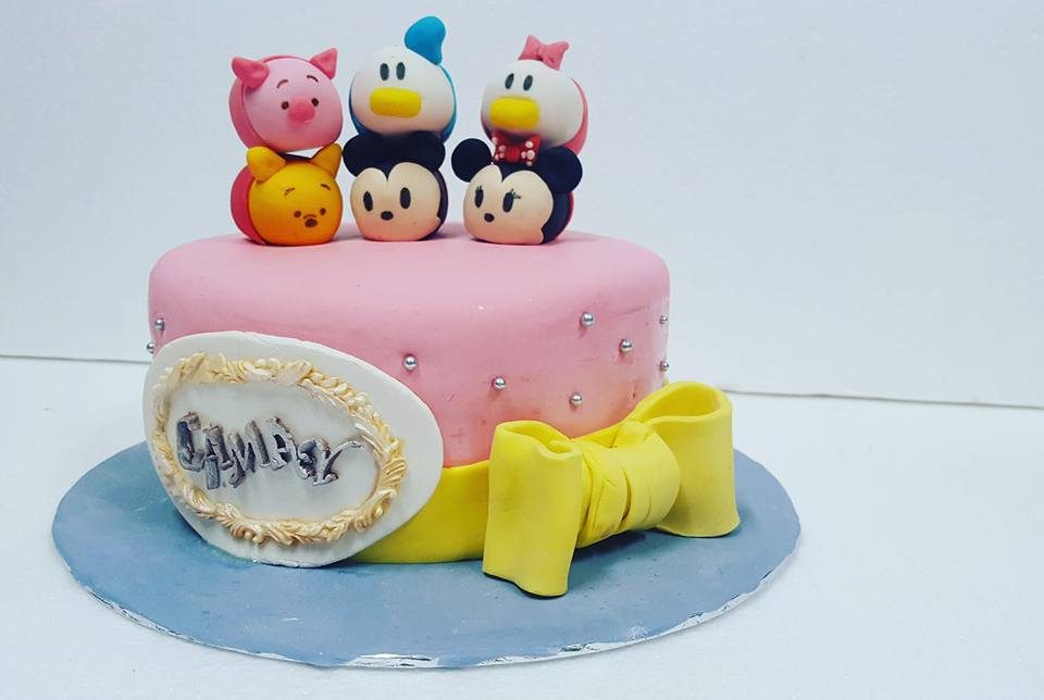 Tsum Tsum cake.Made by: Little Sprinkles - Recommend.sg