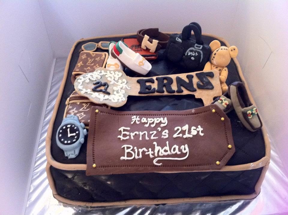 Personalised cake with all the birthday girl’s favourite things. Made by: My Fat Lady Cakes and Bakes Singapore - Recommend.sg