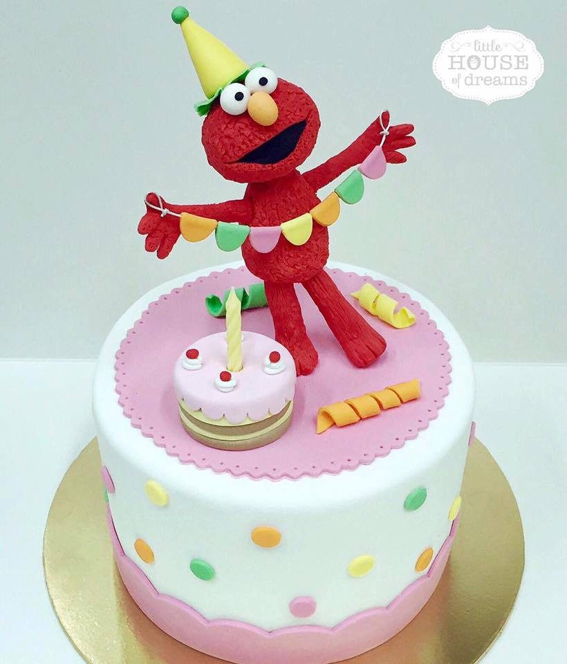 Elmo cakes by Little House of Dreams - Recommend.sg