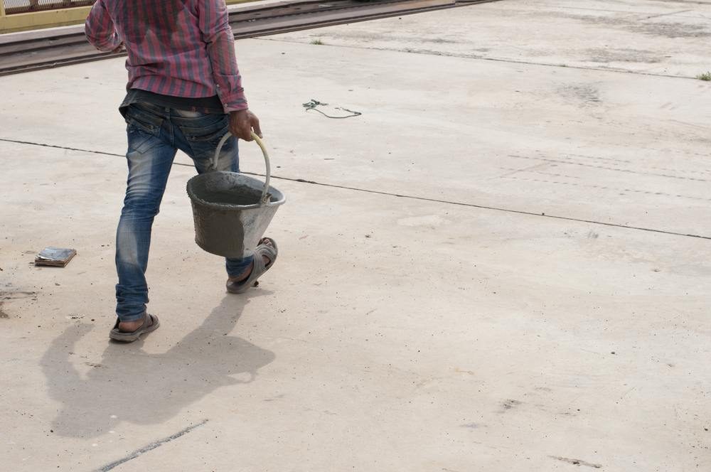 Post-renovation cleaning services to help remove cement streaks