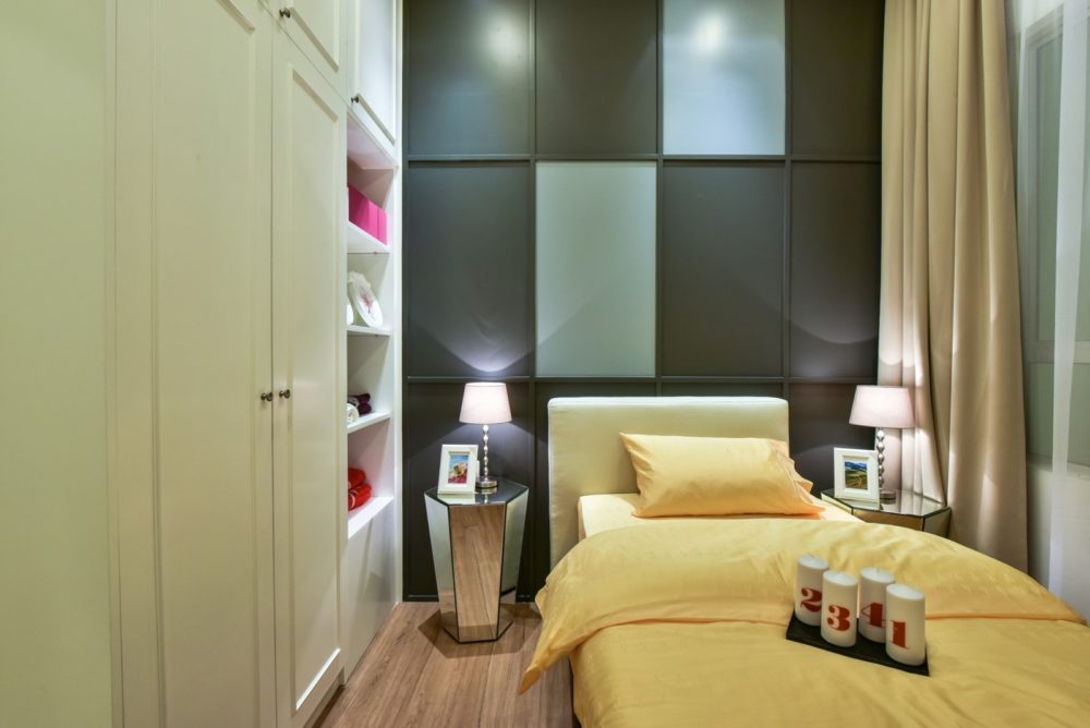 small bedroom design in Ceria Residence, Cyberjaya